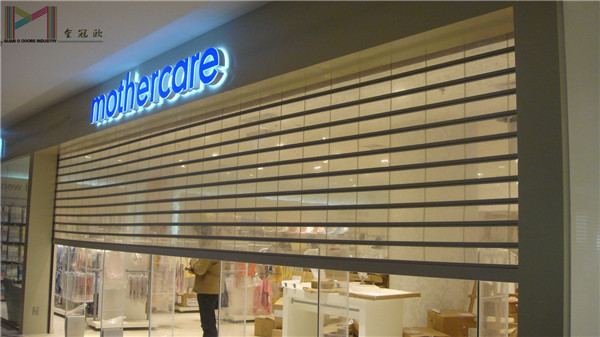 濟南水晶卷簾門的保養方法